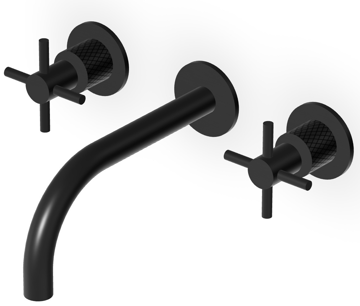 Zucchetti Helm umyvadlová baterie pod omítku černá ZHM760.XP81G3