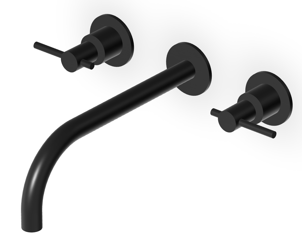 Zucchetti Helm umyvadlová baterie pod omítku černá ZHL761.XP81