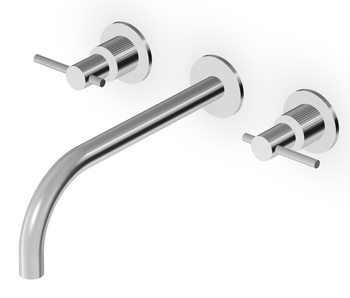 Zucchetti Helm umyvadlová baterie pod omítku ocel ZHL761.XG2