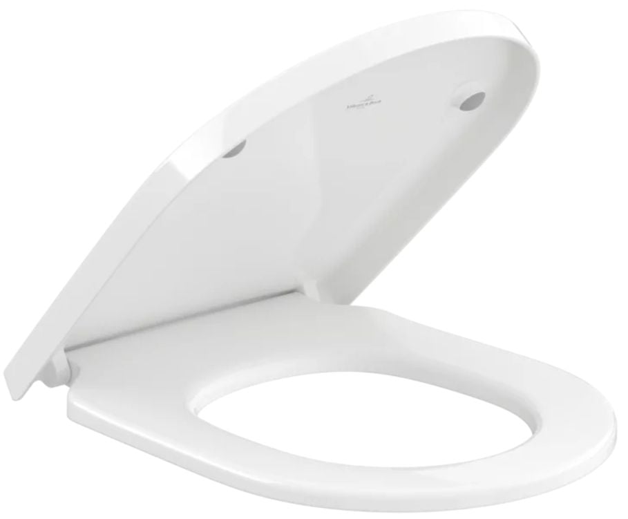 Villeroy & Boch Subway 3.0 záchodové prkénko s pomalým sklápěním bílá 8M42S101
