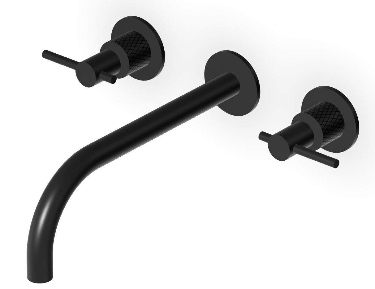 Zucchetti Helm umyvadlová baterie pod omítku černá ZHL761.XP81G3