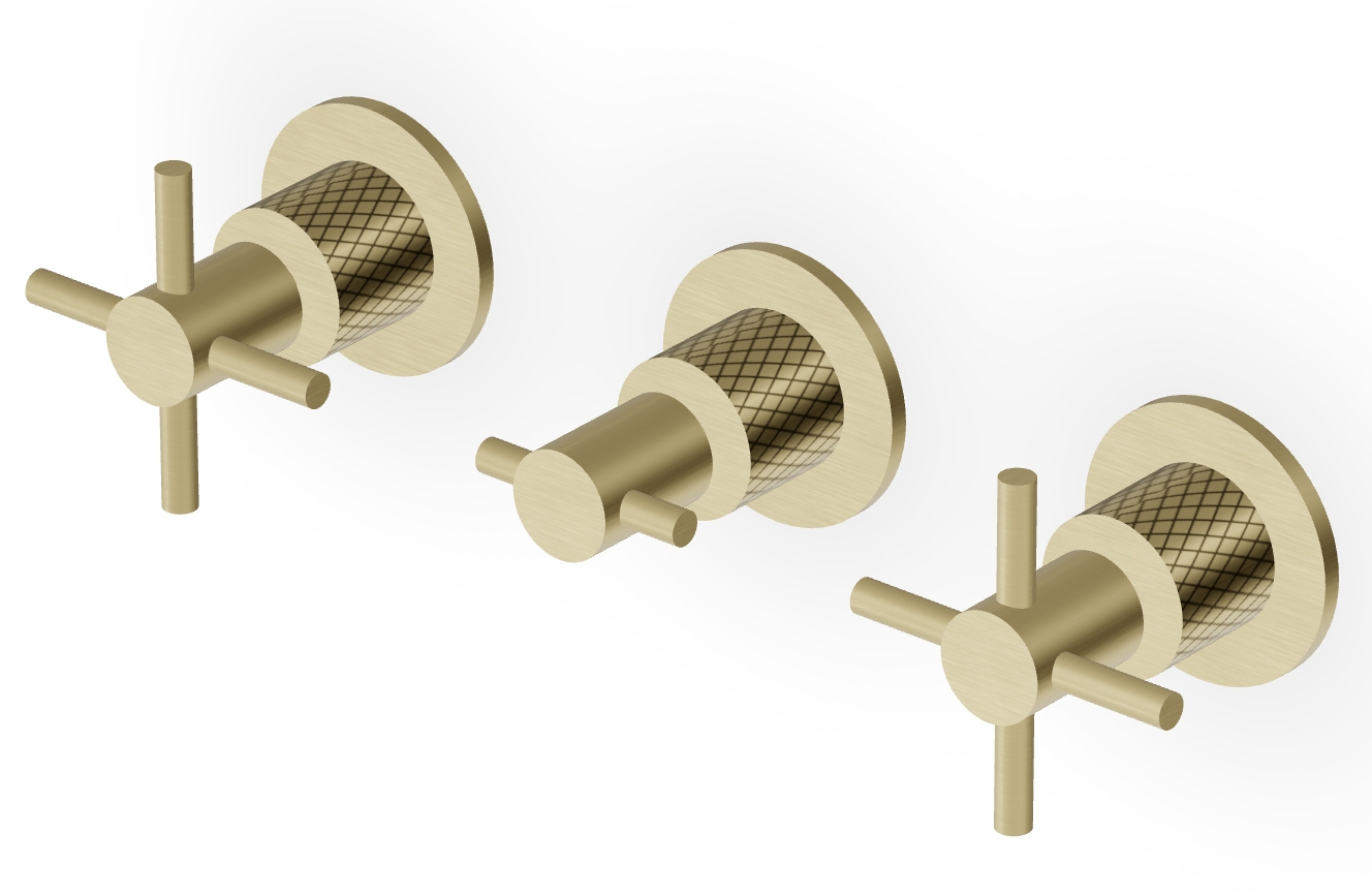 Zucchetti Helm umyvadlová baterie pod omítku zlatá ZHM695.XP31G3