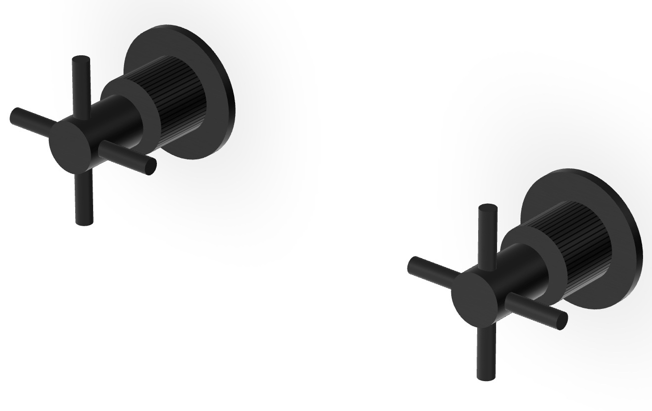 Zucchetti Helm sprchová baterie pod omítku černá ZHM738.XP81G2