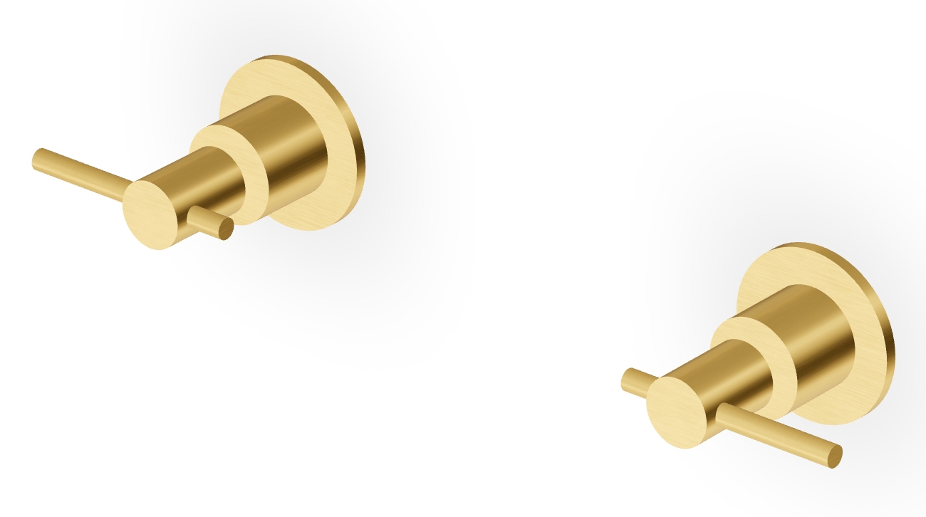 Zucchetti Helm sprchová baterie pod omítku zlatá ZHL738.XP41