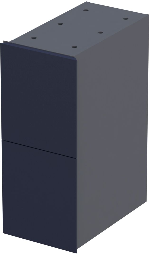 Oristo Louis skříňka 24x39x55.4 cm modrá OR50-SD2S-24-1