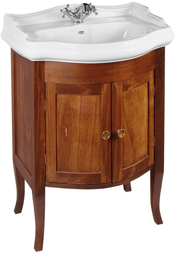 Sapho Retro skříňka 60x45x93 cm pod umyvadlo stojící buk 735140