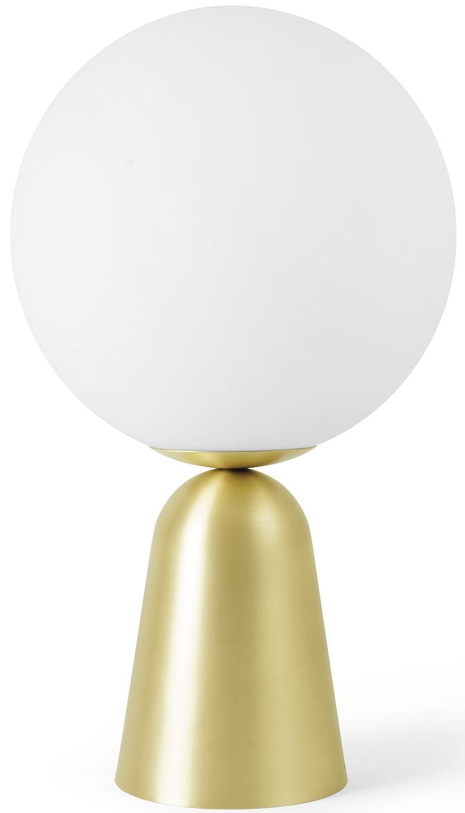 Miloox Lunar stolní lampa 1x40 W bílá-zlatá 1744.152