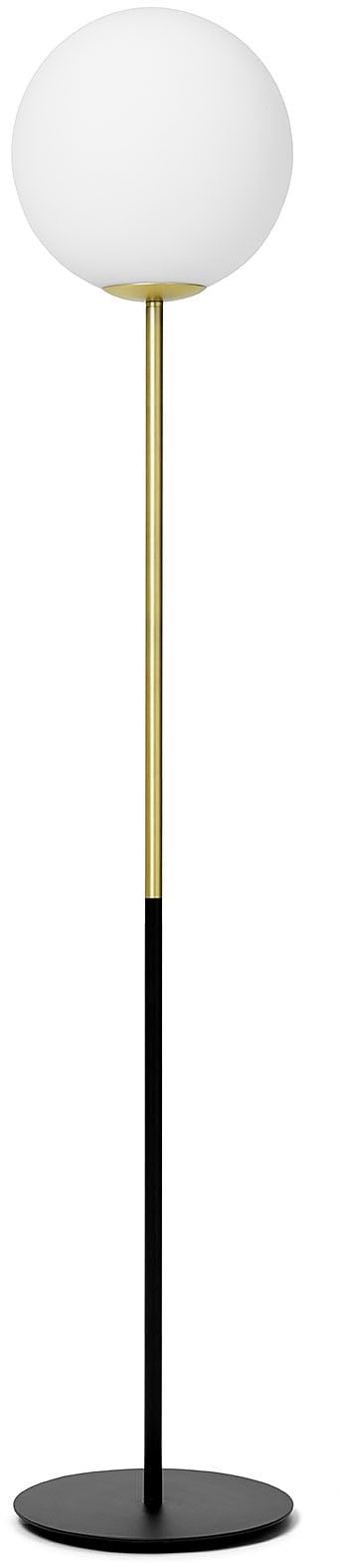 Miloox Jugen stojací lampa 1x60 W bílá-černá-zlatá 1744.62