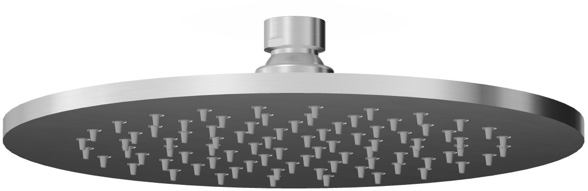 Zucchetti Helm hlavová sprcha 22x22 cm kulatý ocel Z94261.X