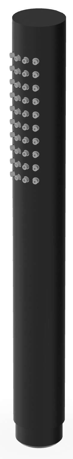 Zucchetti Helm sprchová hlavice černá Z94249.XP81