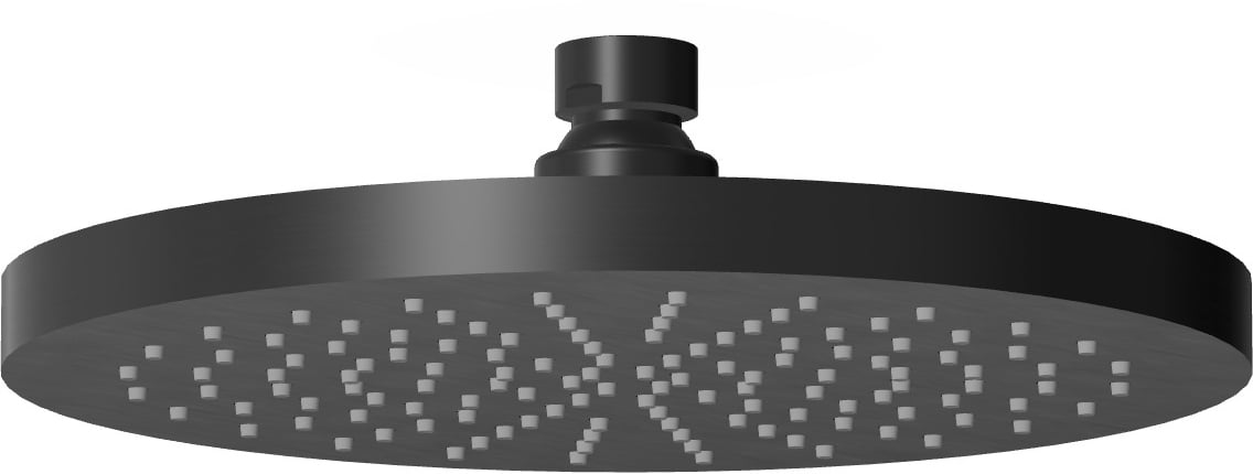 Zucchetti Helm hlavová sprcha 20x20 cm kulatý černá Z94263.XP81