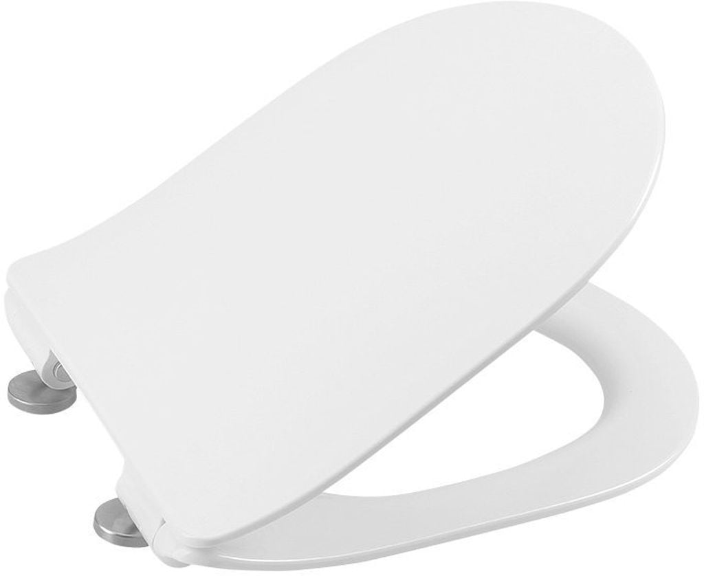 Sapho Edita záchodové prkénko s pomalým sklápěním bílá 1703-458