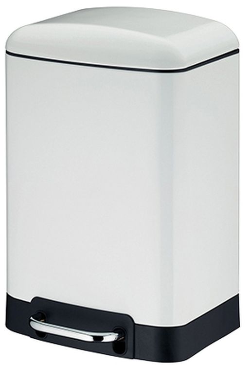 Kela Davino odpadkový koš 6 l bílá-černá 22996