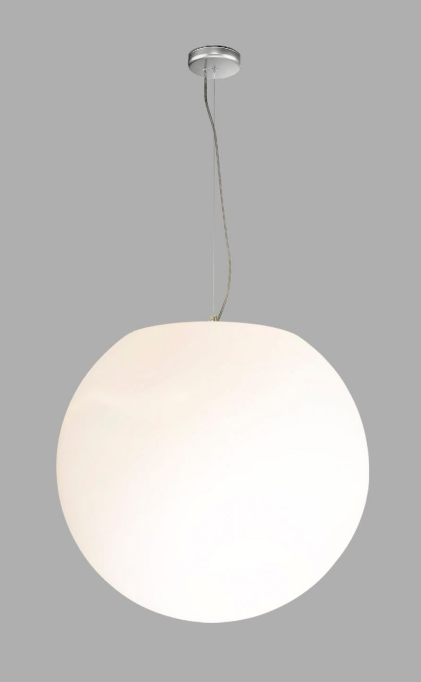 Nowodvorski Lighting Cumulus venkovní závěsná lampa 1x60 W bílá-stříbrná 9607