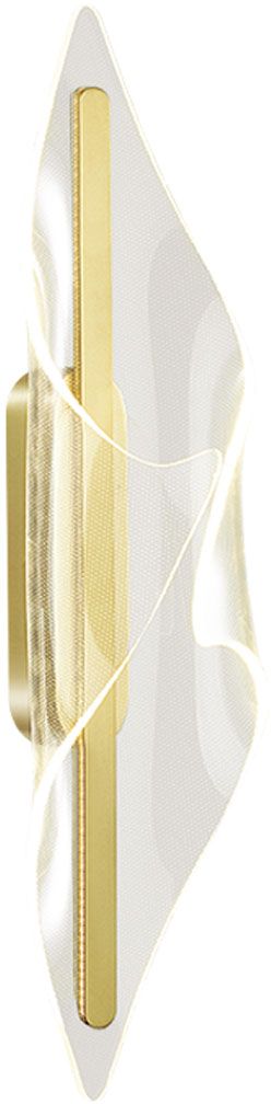 Altavola Design Velo nástěnné svítidlo 1x12 W průhledná LA101/W_gold