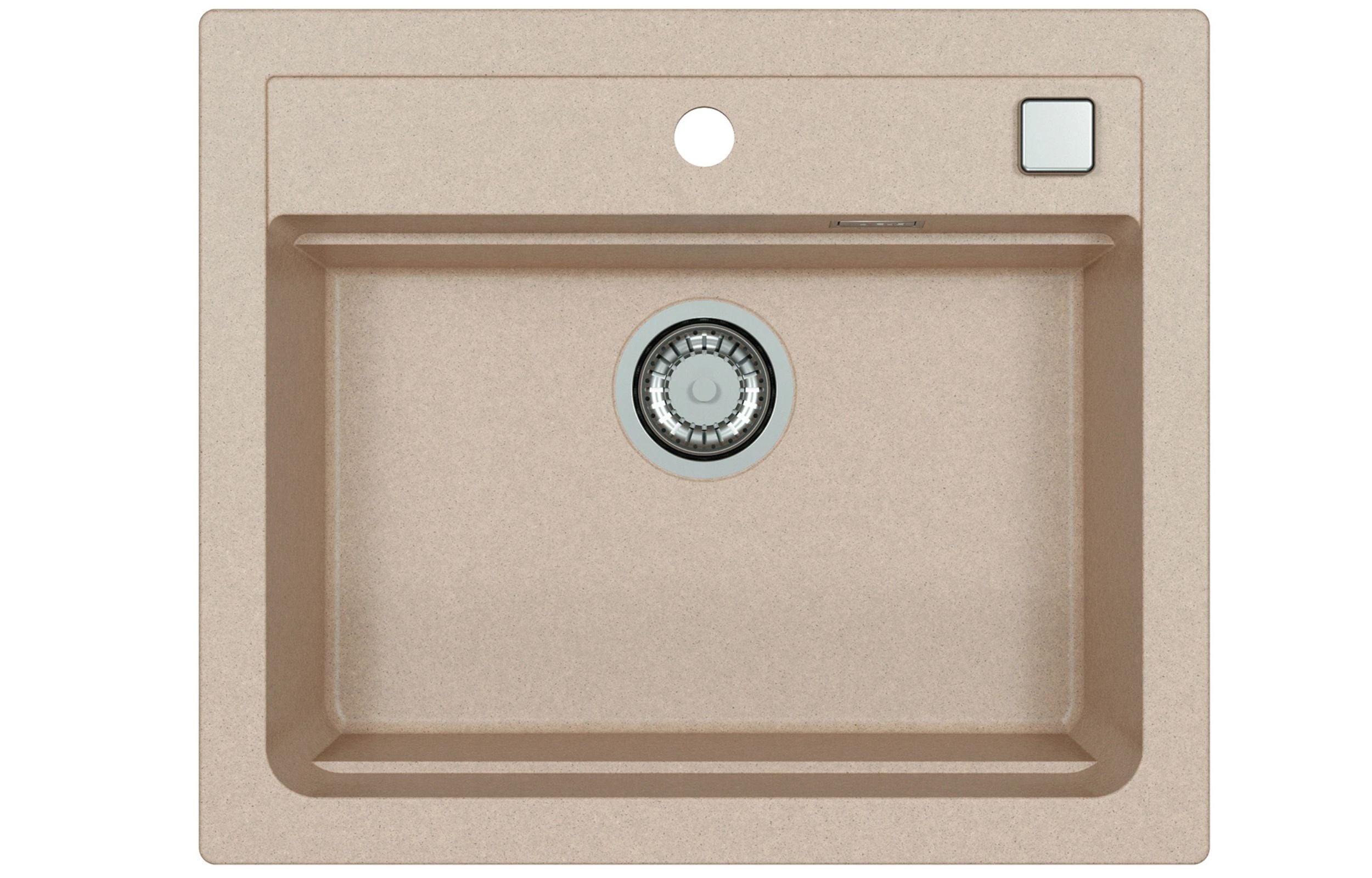 Alveus Atrox granitový dřez 59x50 cm béžová 1131993