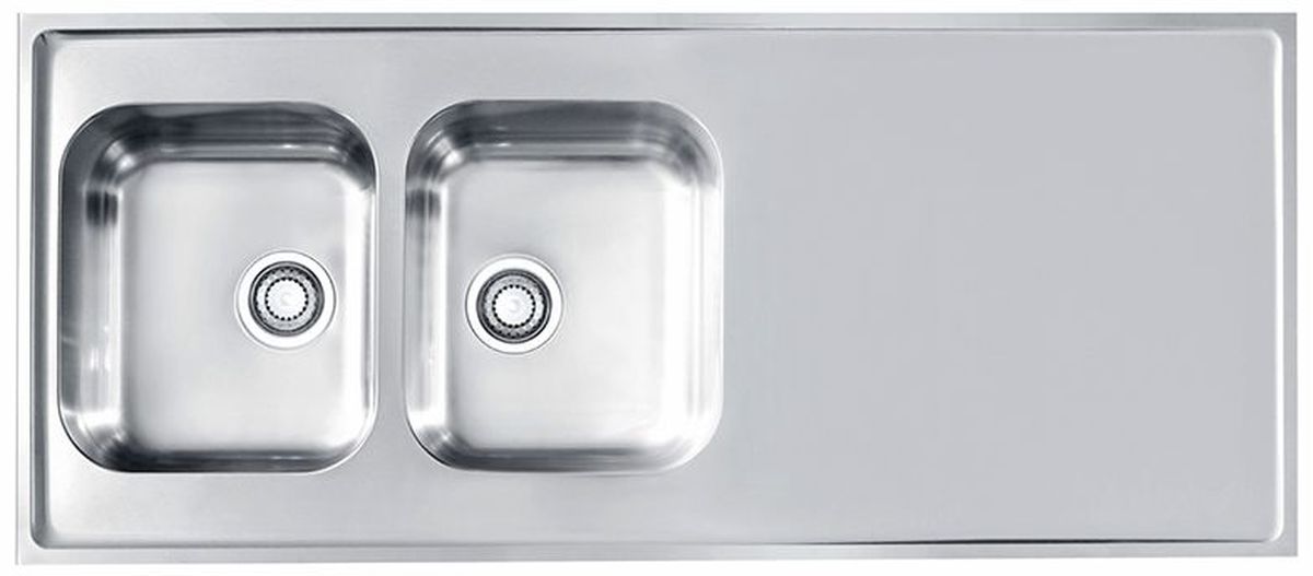 Alveus Classic Pro ocelový dřez 140x60 cm ocel 1132129