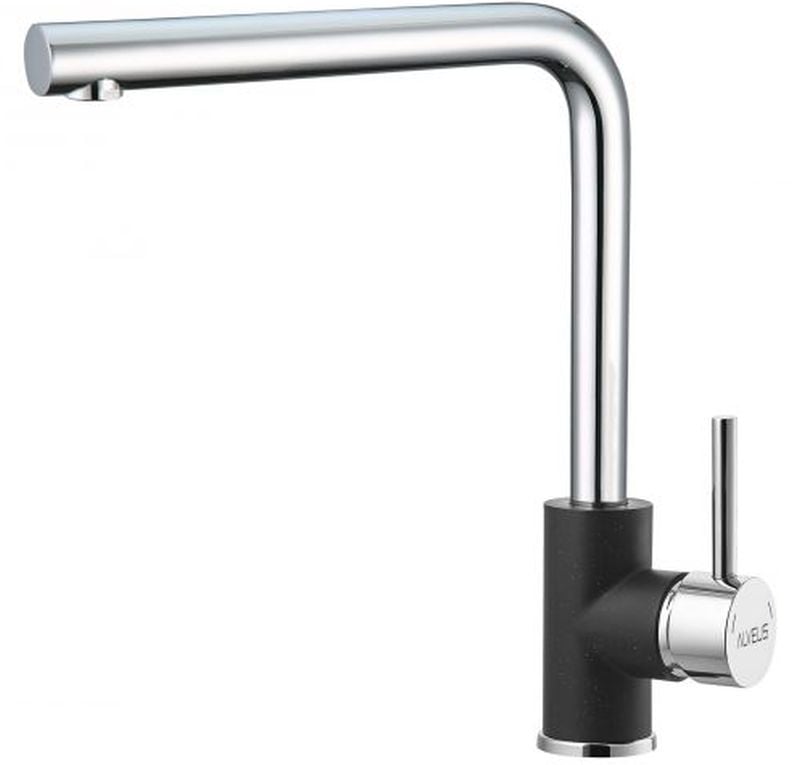 Alveus Selma kuchyňská baterie stojící chrom-černá 1129043