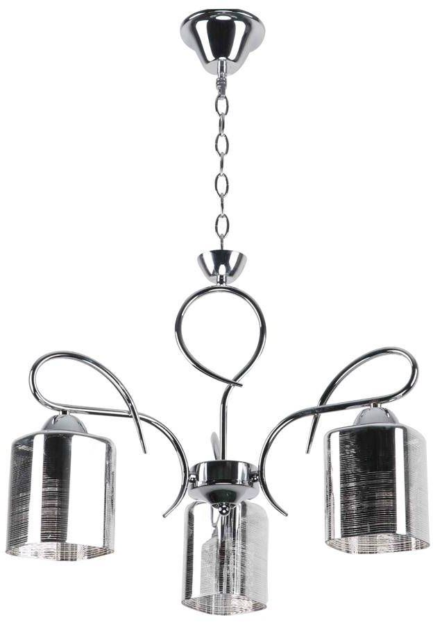 Candellux Italo závěsné svítidlo 3x40 W stříbrná 33-00699