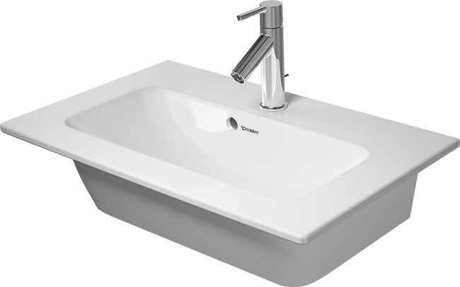 Duravit ME by Starck umyvadlo 63x40 cm obdélníkový nábytkový bílá 2342630060