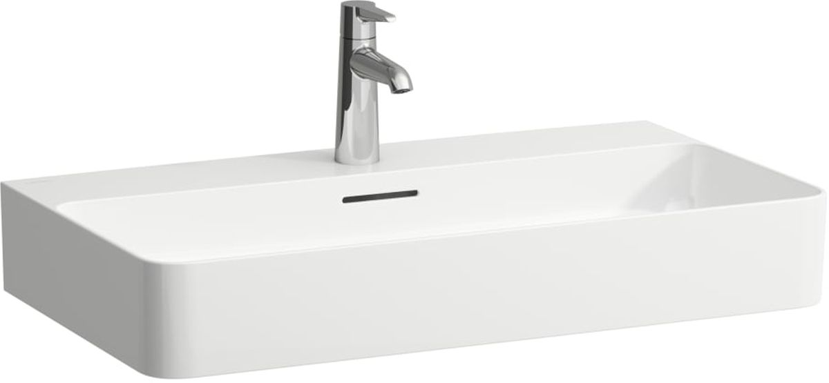 Laufen Val umyvadlo 75x42 cm obdélníkový klasický-na pult bílá H8162850001091