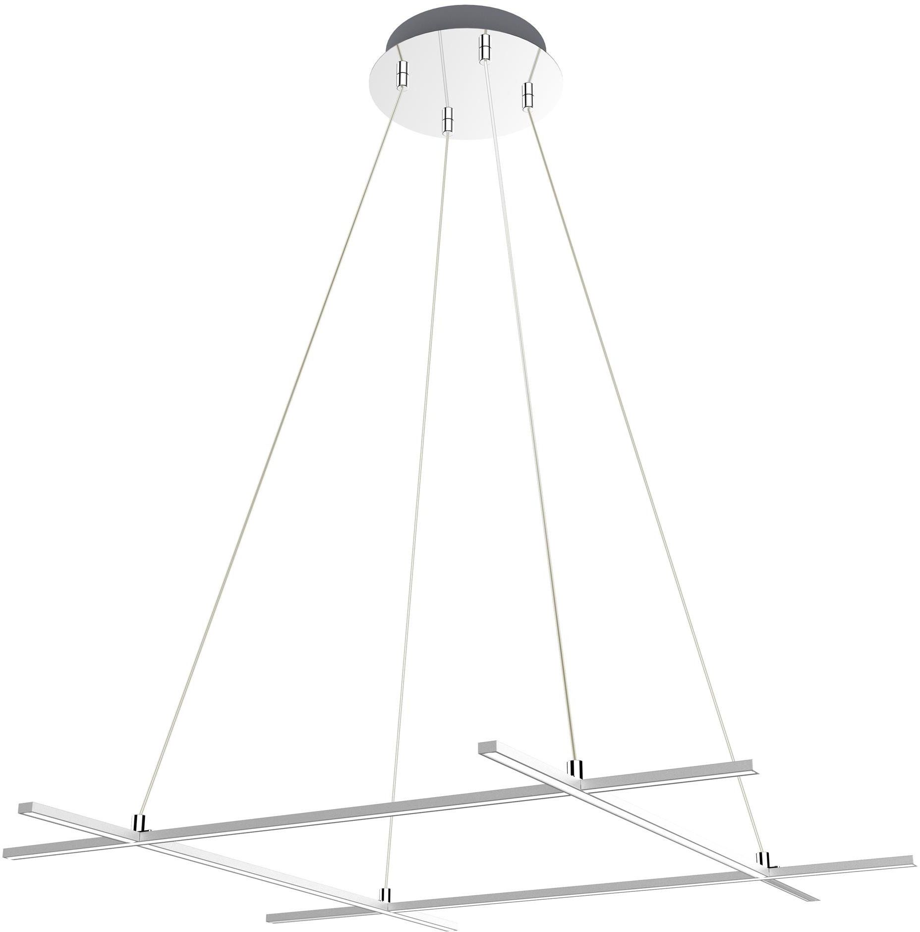 Apeti Andros závěsné svítidlo 1x40 W stříbrná A0020-340
