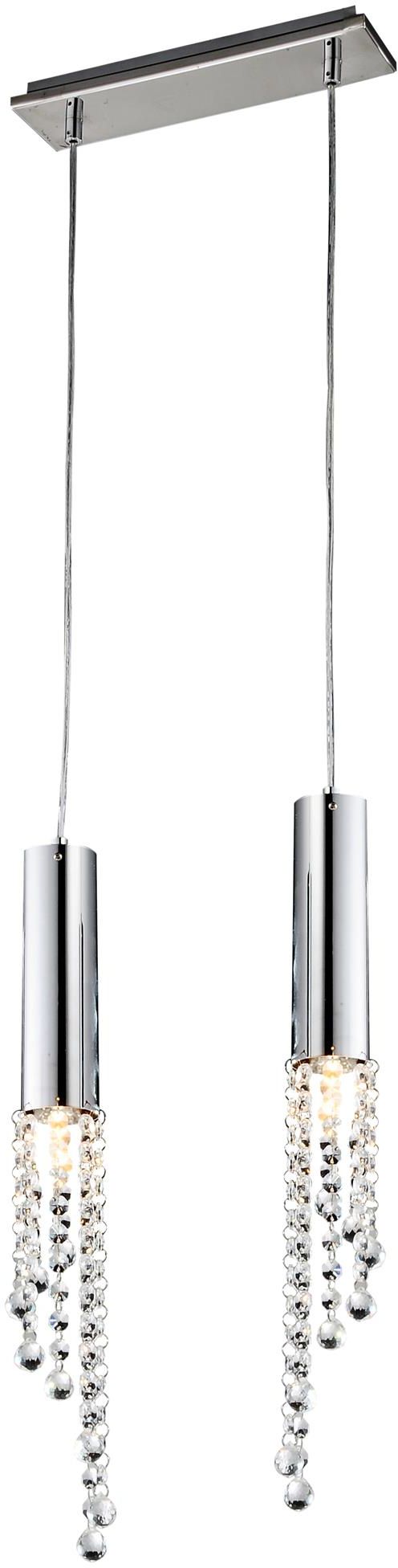 Candellux Duero závěsné svítidlo 2x3 W chrom 32-25265-Z