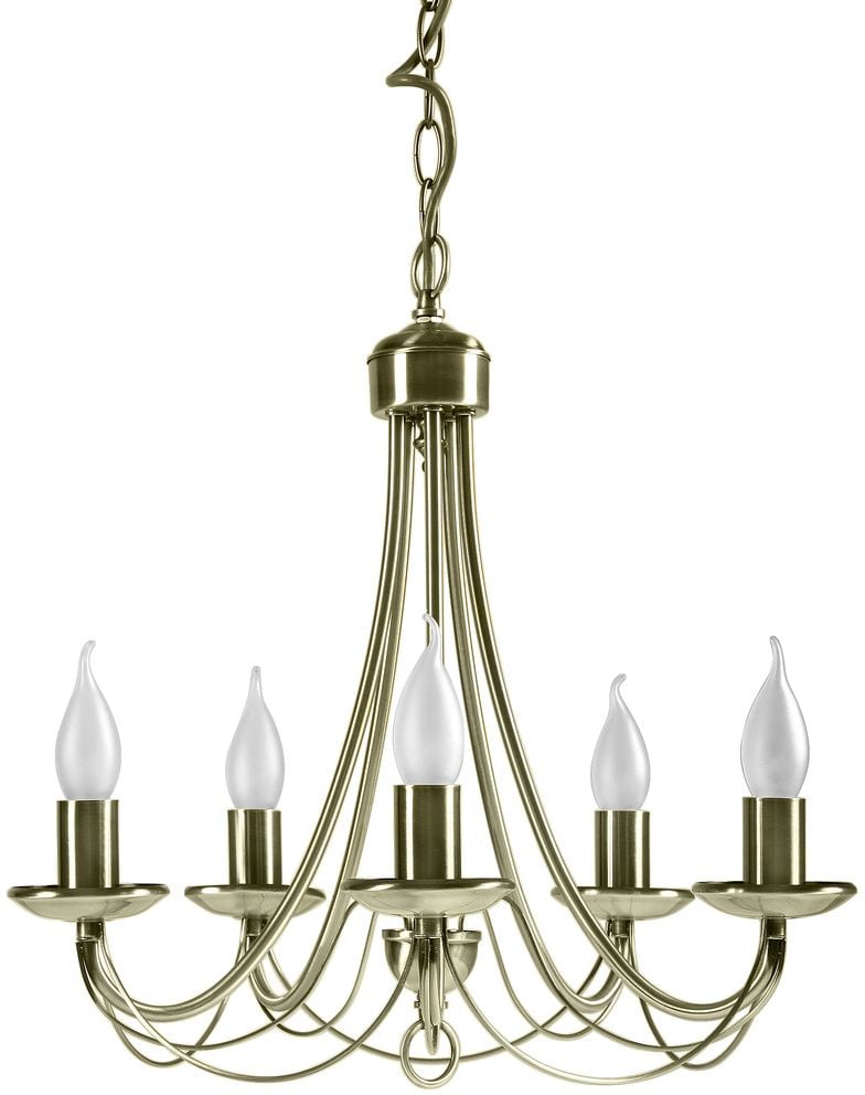 Candellux Muza závěsné svítidlo 5x40 W patina 35-69170