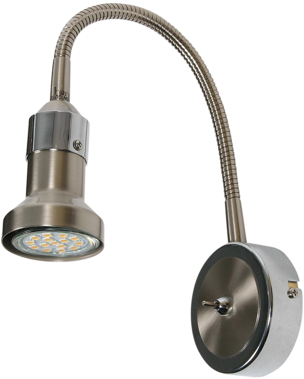 Candellux Arkon nástěnné svítidlo 1x50 W chrom-satén-nikl 91-60037
