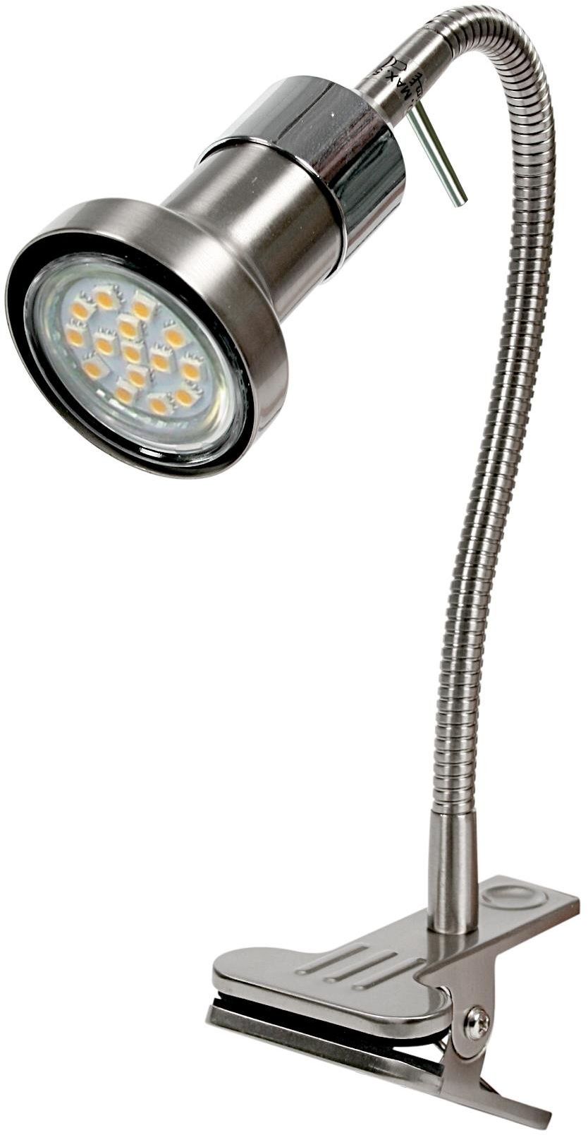 Candellux Arkon stolní lampička 1x50 W chrom-satén-nikl 41-60020