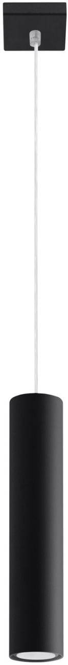 Sollux Lighting Lagos závěsné svítidlo 1x40 W černá SL.0327