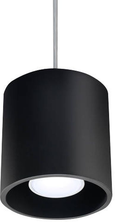 Sollux Lighting Orbis závěsné svítidlo 1x40 W černá SL.0051