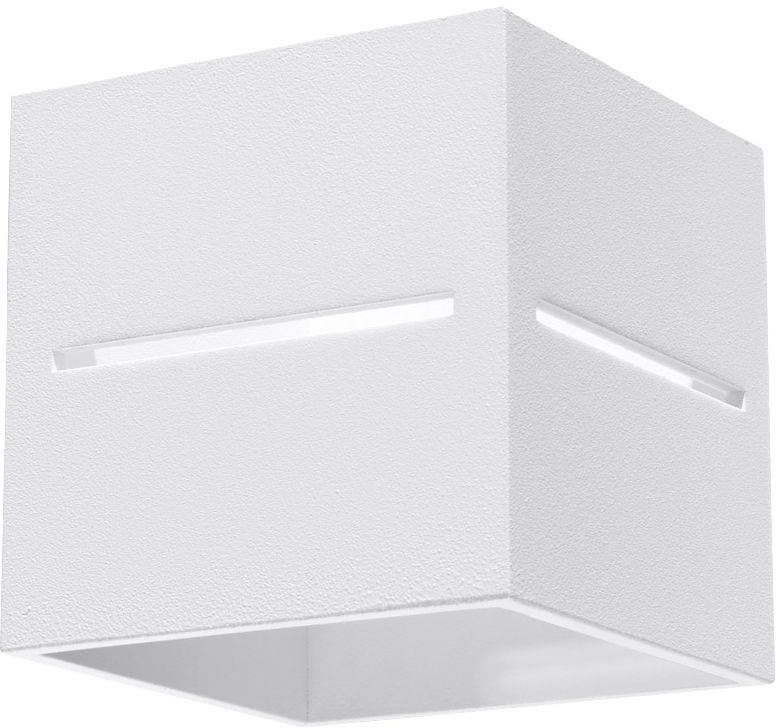Sollux Lighting Lobo nástěnné svítidlo 1x40 W bílá SL.0206