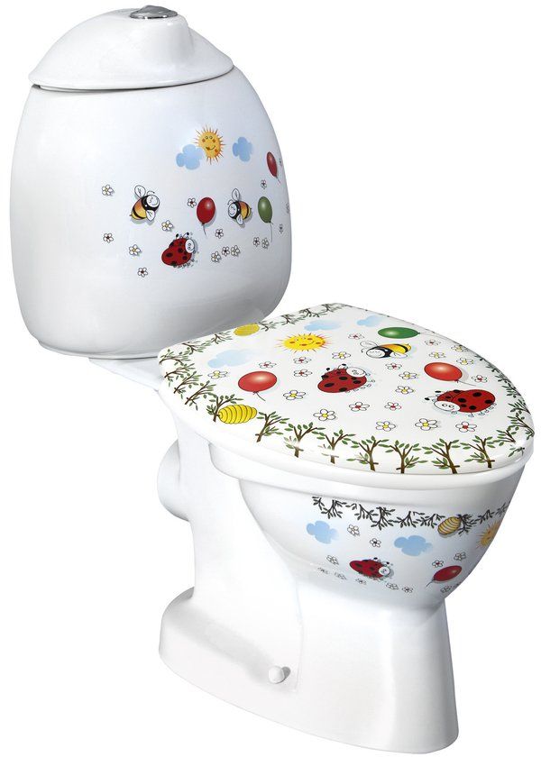 Creavit Kid wc kombi pro děti bílá CK311.400.0F