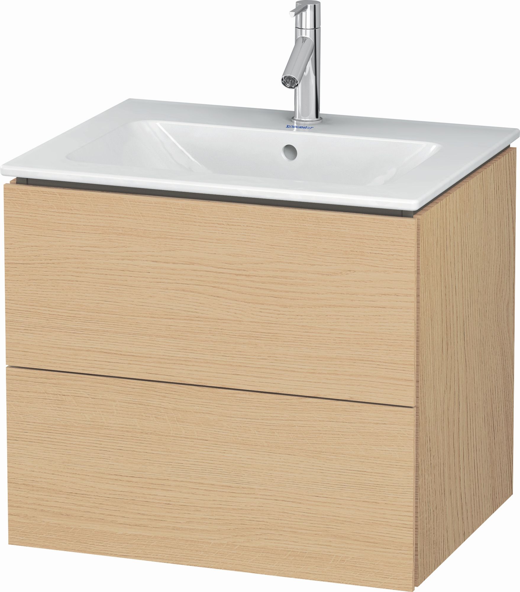 Duravit L-Cube skříňka 62x48.1x55 cm pod umyvadlo závěsná dub LC624003030