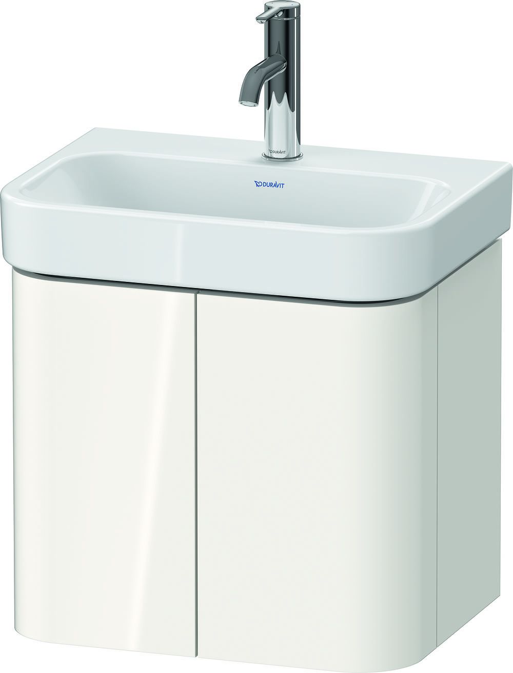 Duravit Happy D.2 skříňka 47.5x35x41.5 cm pod umyvadlo závěsná bílá HP4384022220000