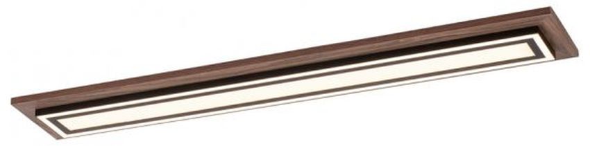 Paul Neuhaus Palma stropní světlo 2x23 W černá-dřevo 6142-79