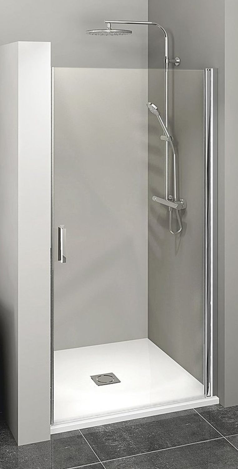 Polysan Zoom Line sprchové dveře 90 cm sklopné chrom lesk/průhledné sklo ZL1290