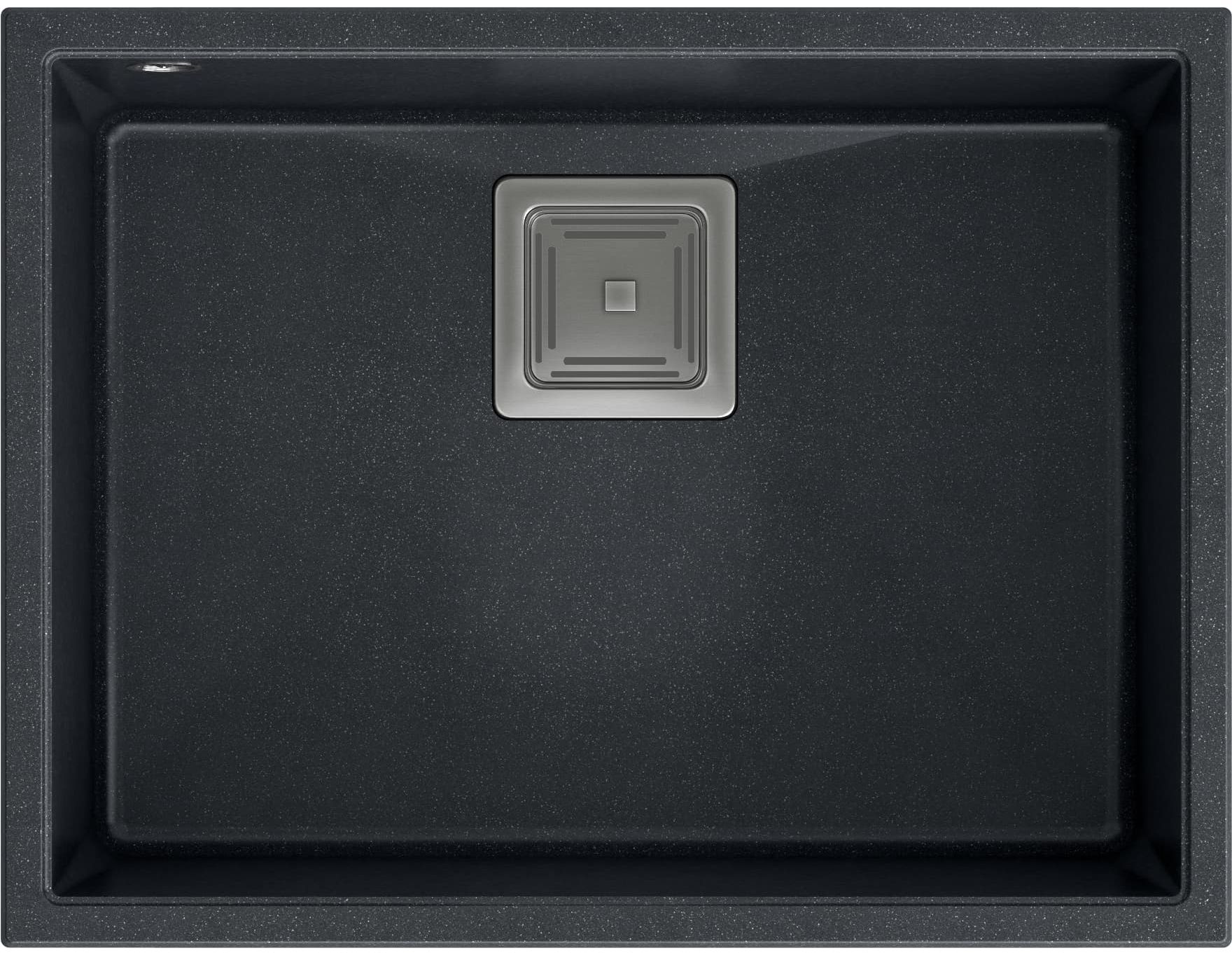 Quadron David závěsný dřez 55x42 cm černá HQD5542U8-BS