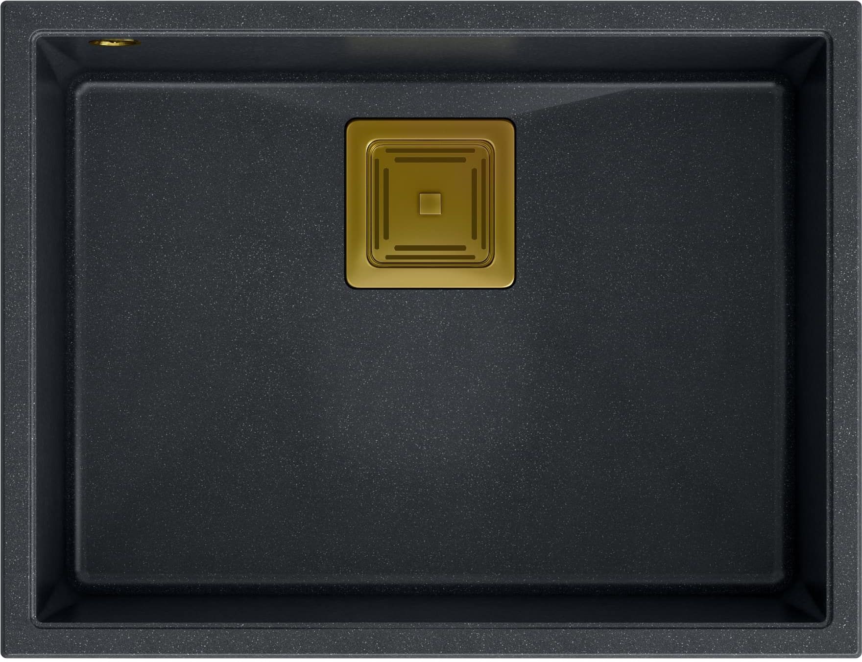 Quadron David závěsný dřez 55x42 cm černá HQD5542U8-G1