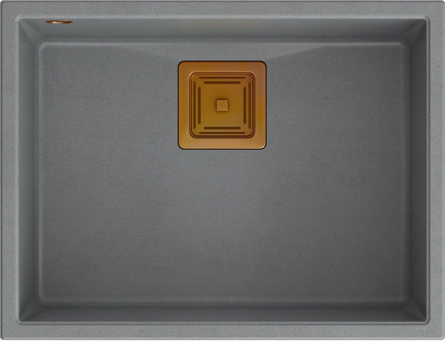 Quadron David závěsný dřez 55x42 cm šedá/grafitová/onyx HQD5542U5-C1