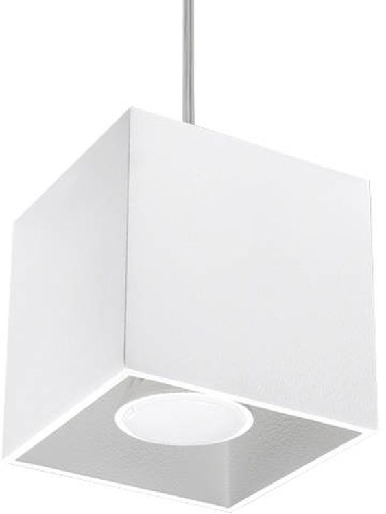 Sollux Lighting Quad závěsné svítidlo 1x40 W bílá SL.0062