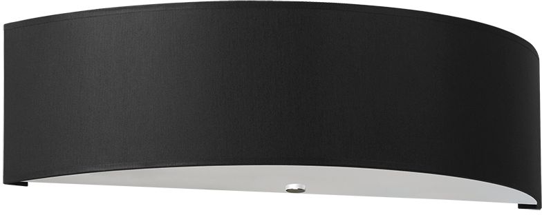 Sollux Lighting Skala nástěnné svítidlo 2x60 W černá SL.0764