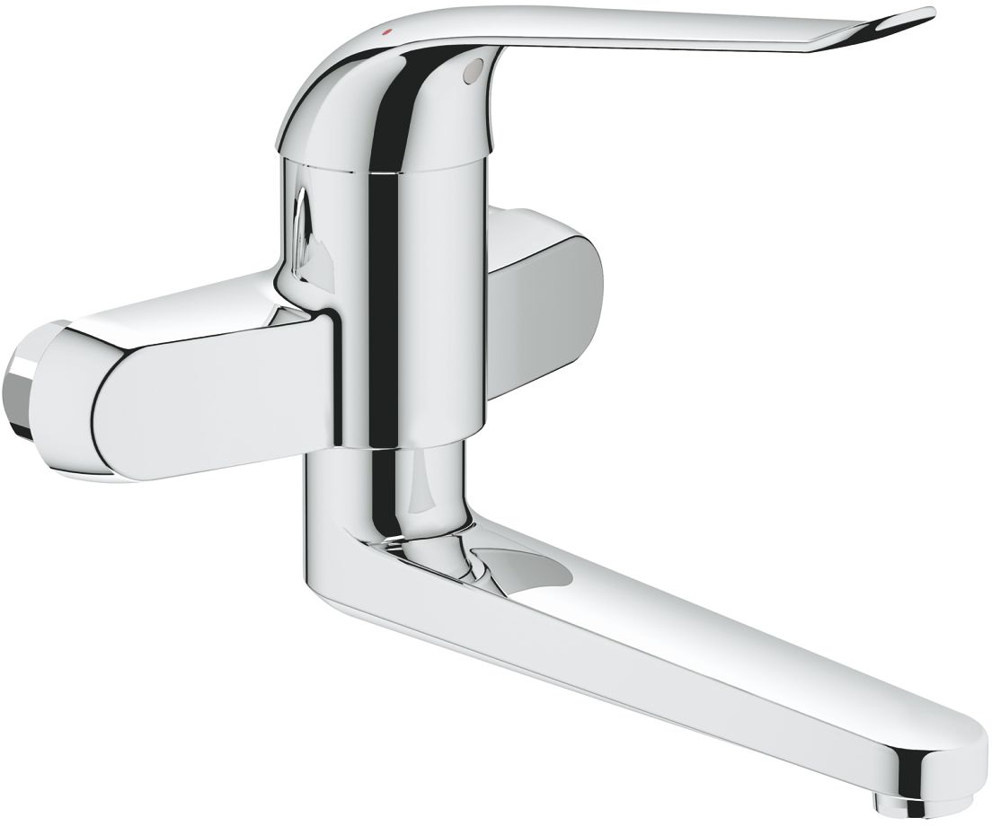 Grohe Euroeco Special umyvadlová baterie na stěnu StarLight Chrome 32772000