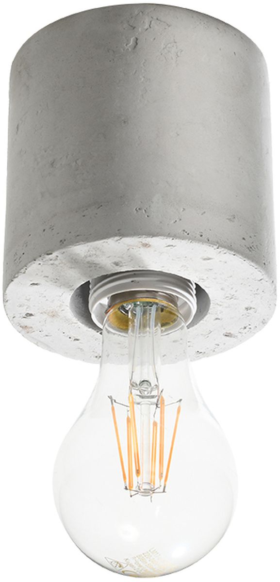 Sollux Lighting Salgado stropní světlo 1x60 W šedá SL.0678