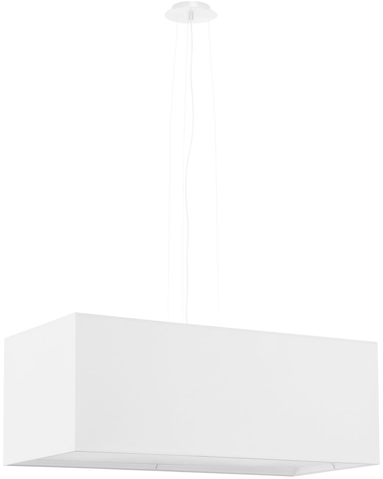 Sollux Lighting Santa Bis závěsné svítidlo 3x60 W bílá SL.0779