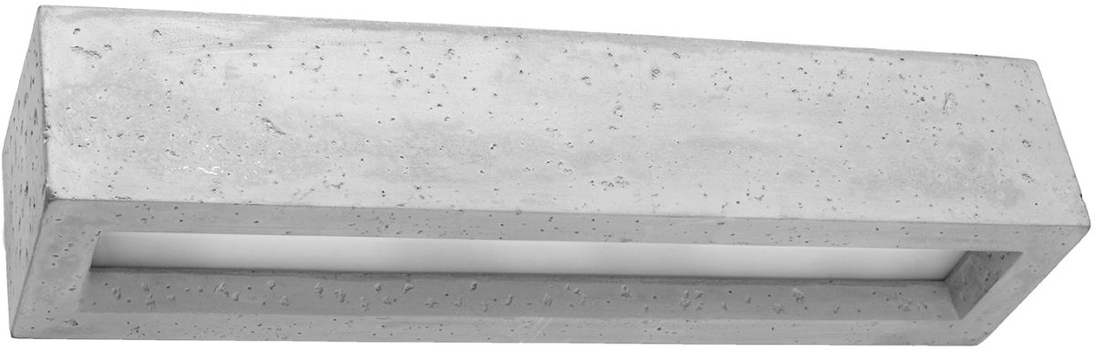 Sollux Lighting Vega nástěnné svítidlo 1x60 W šedá SL.0993