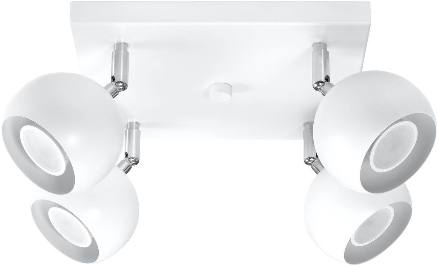 Sollux Lighting Oculare stropní světlo 4x40 W bílá SL.0440