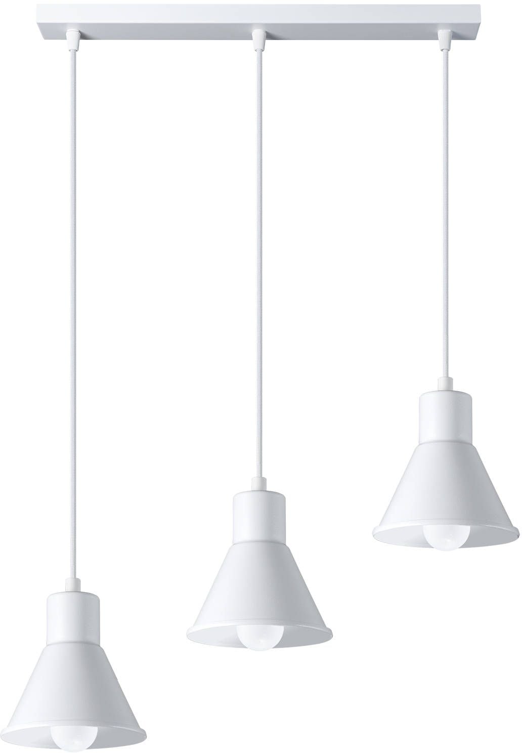 Sollux Lighting Taleja závěsné svítidlo 3x60 W bílá SL.0984