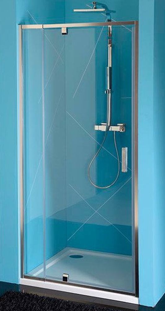 Polysan Easy Line sprchové dveře 102 cm sklopné chrom lesk/průhledné sklo EL1715
